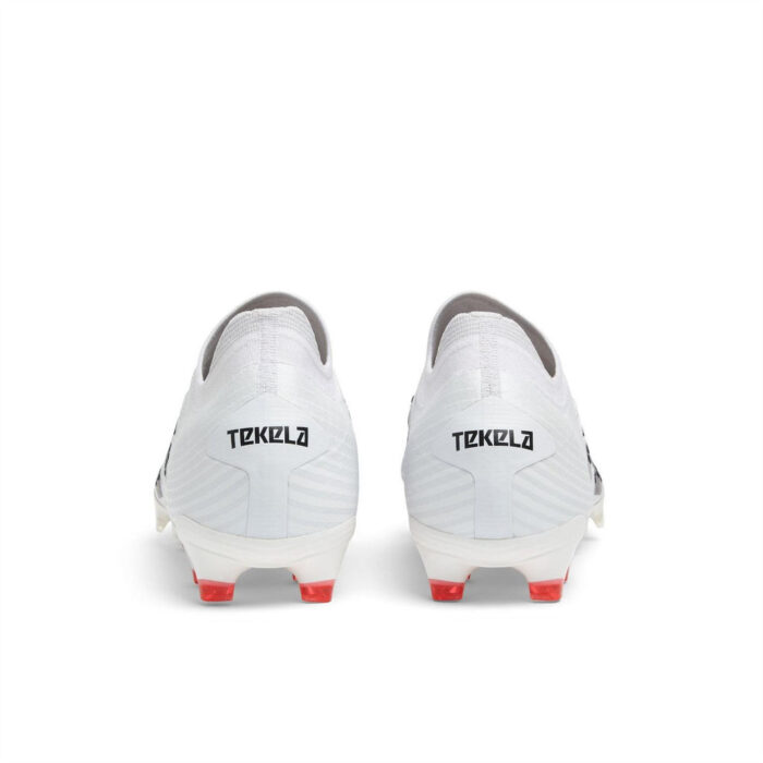 New Balance Tekela V4+ Firm Ground Football Boots – White/Black – view 6