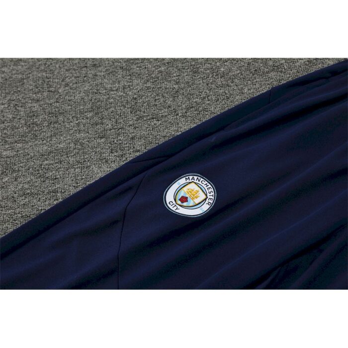 Mens Manchester City 2024/25 Half-Zip Sweater+Pant 14001 - Image 5