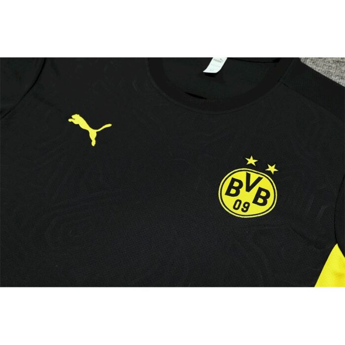 Mens Borussia Dortmund 2024/25 Training Jersey+Short 14001 - Image 4