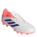 adidas Copa Pure 3 Junior Firm Ground Football Boots – Wht/Blue/Coral – view 3