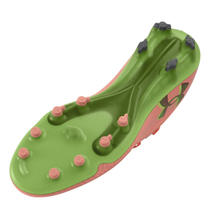 Under Armour Magnetico Select 4 Firm Ground Football Boots – Orange – view 3