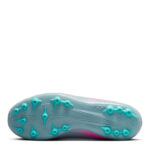 Nike Zoom Mercurial Superfly Junior Artificial Ground Football Boots – Grey/Pink - Image 3