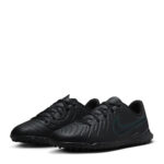 Nike Tiempo Legend 10 Junior Turf Football Boots – Black/Green - Image 4