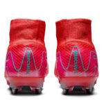 Nike Zoom Mercurial Superfly 10 Soft Ground Football Boots – Red/Green – view 5