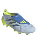 adidas Predator Firm Ground Football Boots – Blue/Yellow – view 4
