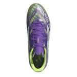 adidas F50 Junior Firm Ground Football Boots – Purple/White – view 5