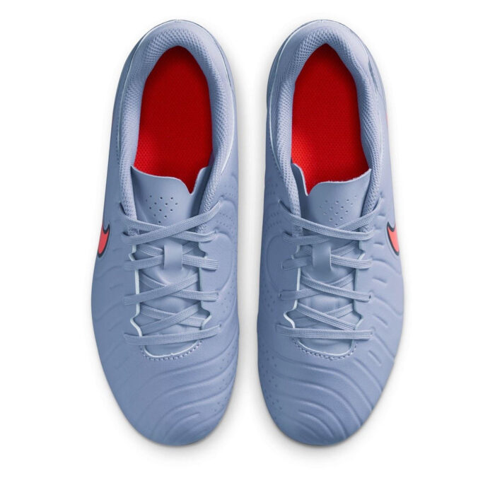 Nike Tiempo Legend 10 Junior Firm Ground Football Boots – Blue/Black - Image 6