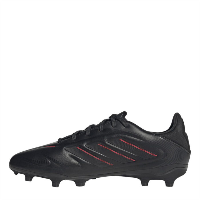 adidas Copa Pure 3 Junior Firm Ground Football Boots – Black/Grey - Image 8