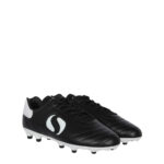 Sondico Strike Junior Firm Ground Football Boots – Black/White – view 4