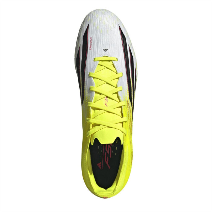 adidas F50 Firm Ground Football Boots – Solar Yellow – view 5