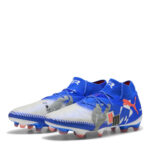 Puma Future 8 Firm Ground Football Boots – White/Blue