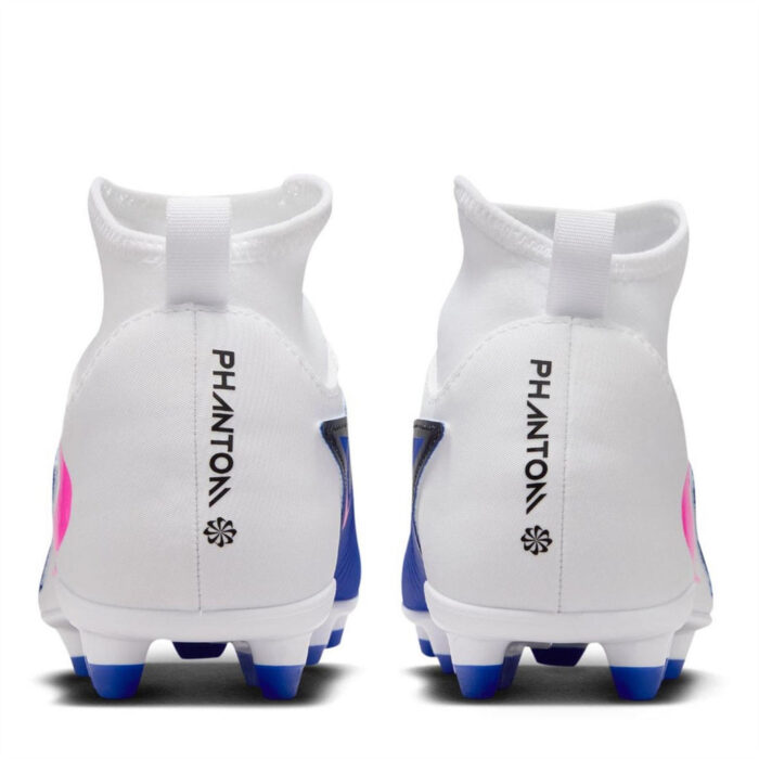Nike Phantom 6 Junior Multi-Ground Football Boots – Blue/Wht/Pink - Image 5