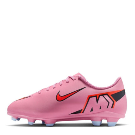 Nike Mercurial Vapor 16 Junior Firm Ground Football Boots – Pink-Black