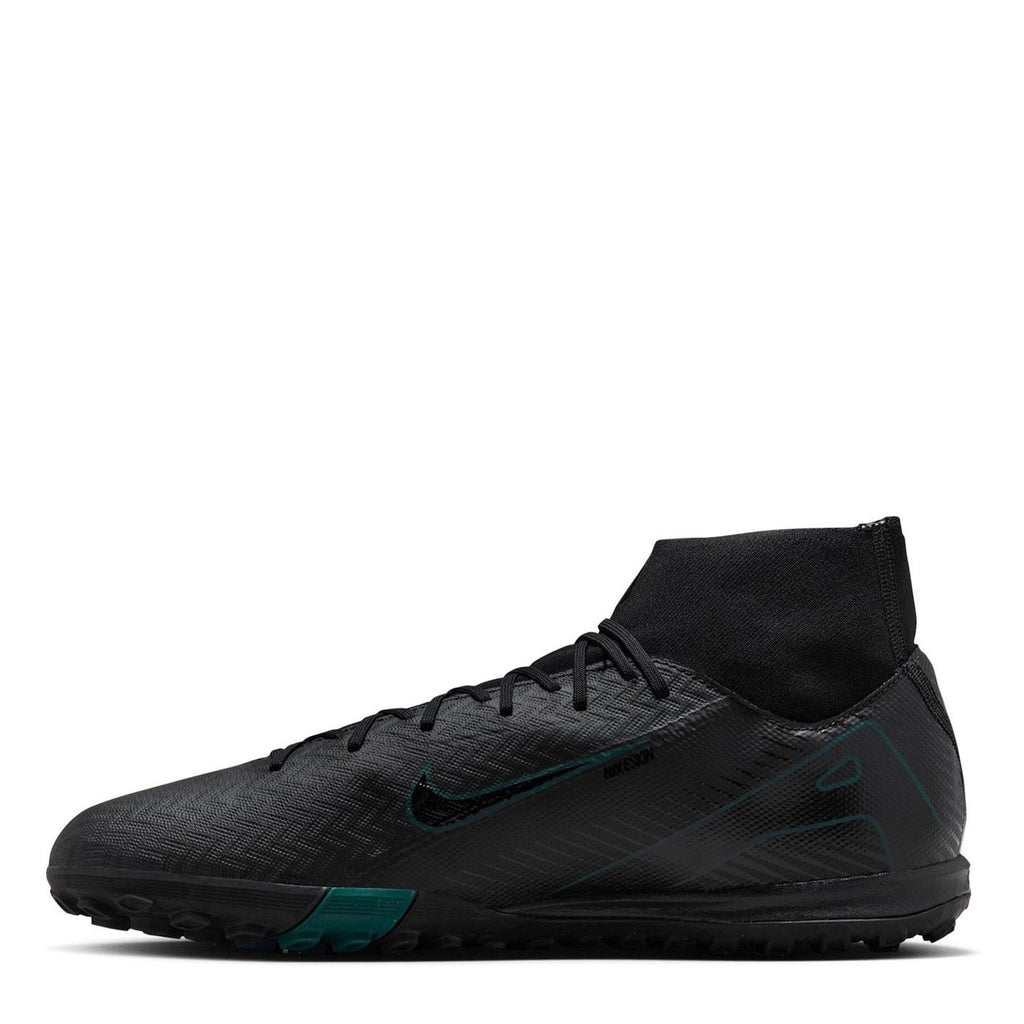 Nike Mercurial Superfly 10 Turf Football Boots – Black/Green – view 2