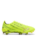 Puma Ultra 5 Firm Ground Football Boots – Yellow/Black – view 4