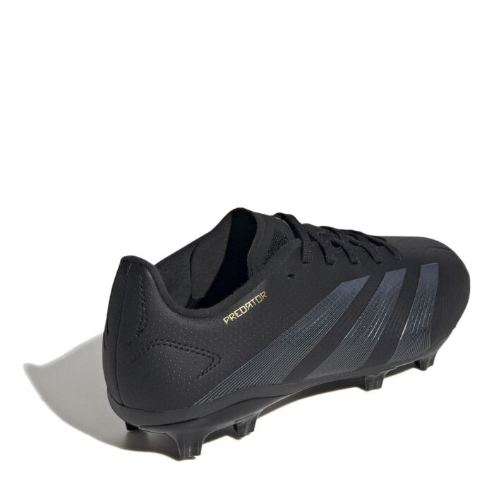 adidas Predator Junior Firm Ground Football Boots – Core Black/Crbn – view 4