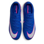 Nike Zoom Mercurial Vapor 16 Firm Ground Football Boots – Blue/Wht/Pink – view 6