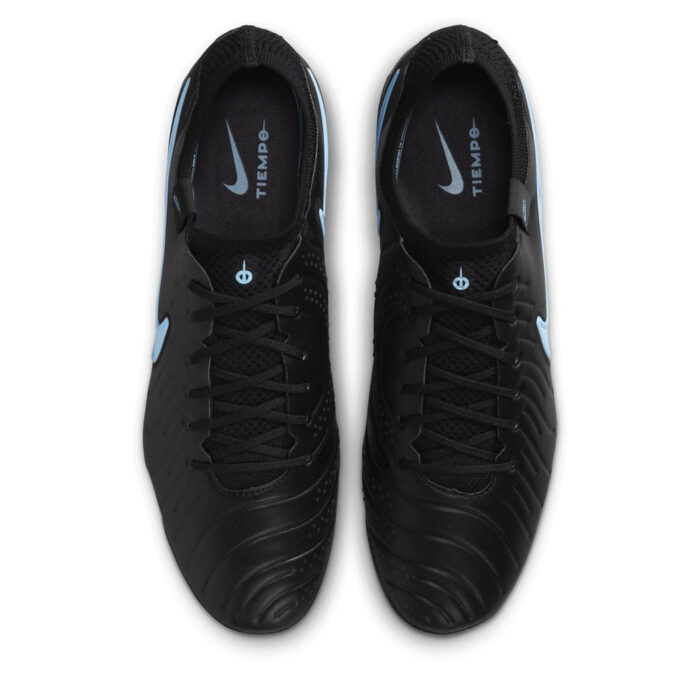 Nike Tiempo Legend 10 Artificial Ground Football Boots – Black/Black – view 3