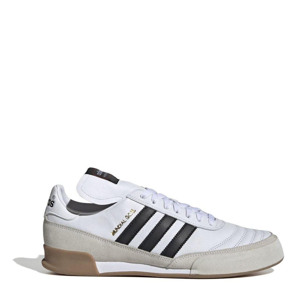 adidas Mundial Goal Indoor Football Boots – White/Black adidas Mundial Goal Indoor Football Boots – White/Black