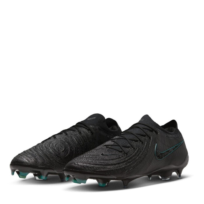 Nike Phantom Gx Ii Firm Ground Football Boots – Black/Green – view 4