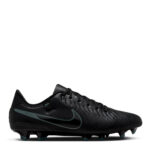 Nike Tiempo Legend 10 Firm Ground Football Boots – Black/Green – view 7