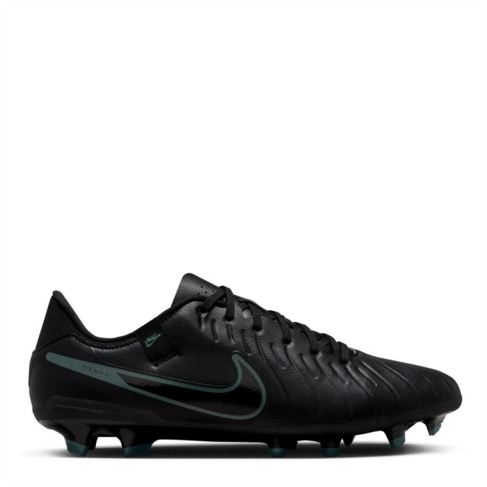 Nike Tiempo Legend 10 Firm Ground Football Boots – Black/Green – view 7