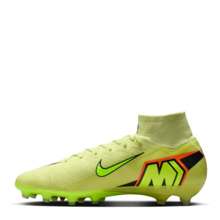 Nike Mercurial Superfly 10 Artificial Ground Football Boots – Volt/Crimson – view 2