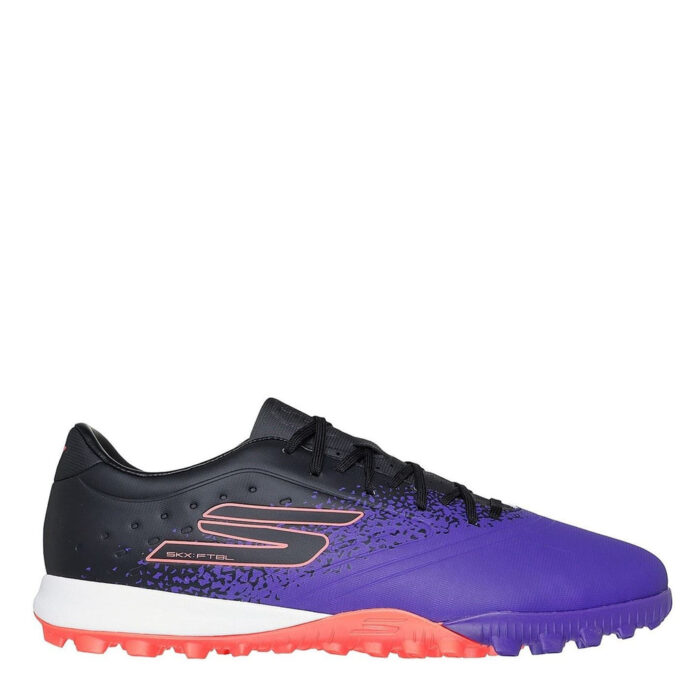 Skechers Razor Gold Turf Football Boots – Purple/Black – view 3