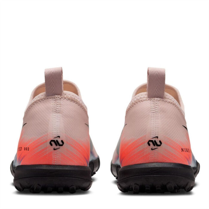 Nike Zoom Mercurial Vapor 16 Junior Turf Football Boots – Pink/Blue - Image 5