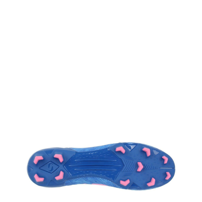 Sondico Blaze Junior Firm Ground Football Boots – Blue/Pink/White – view 3