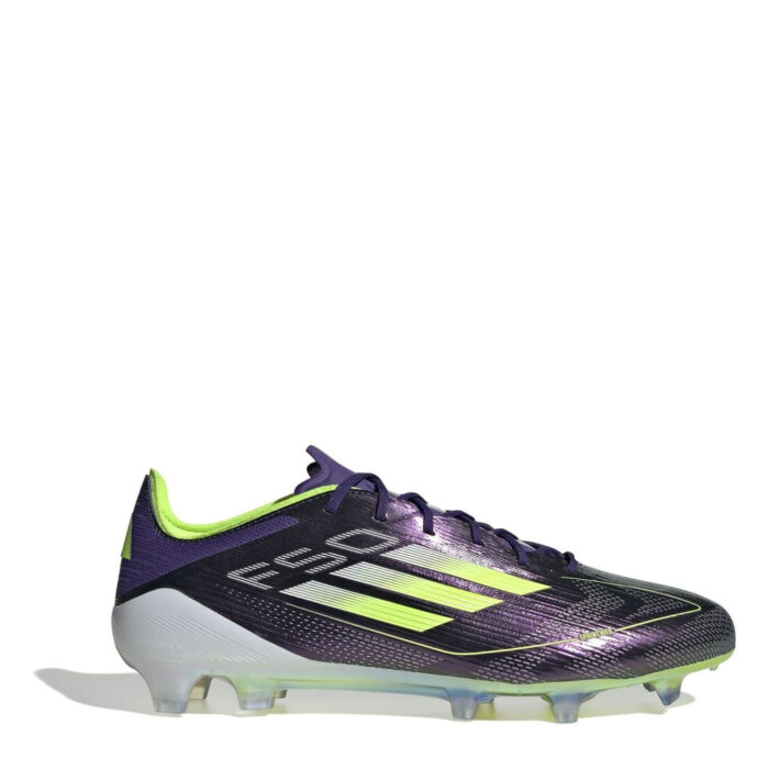 adidas F50 Firm Ground Football Boots – Purple/White - Image 7