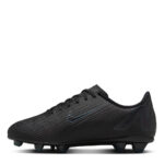 Nike Mercurial Vapor 16 Junior Firm Ground Football Boots – Blk/Deep Jungle – view 2
