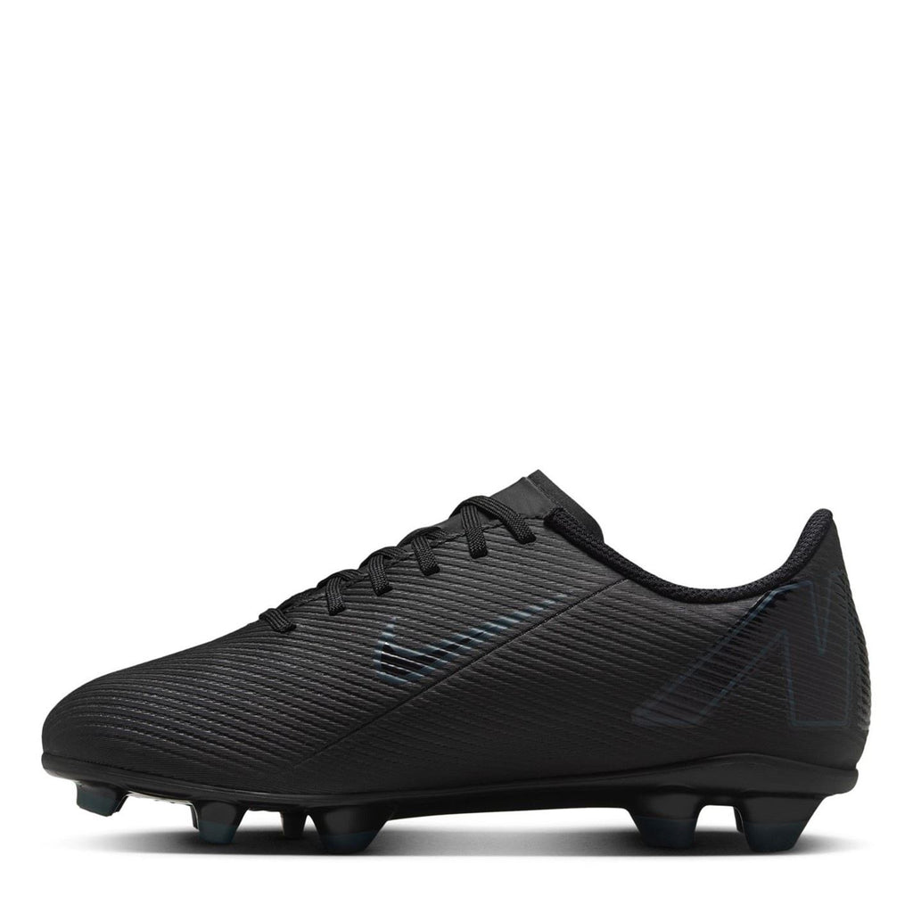 Nike Mercurial Vapor 16 Junior Firm Ground Football Boots – Blk/Deep Jungle – view 2