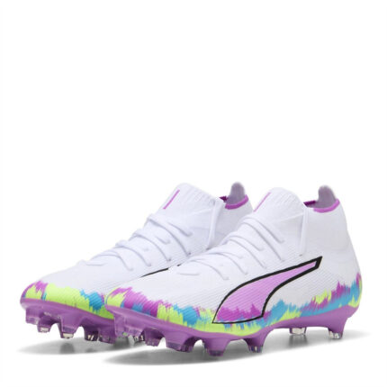 Puma Womens Ultra 5 Firm Ground Football Boots – White/Multi
