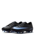 Nike Zoom Mercurial Vapor 16 Firm Ground Football Boots – Black/Blue – view 4