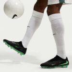 Nike Phantom 6 Low Firm Ground Football Boots – Black/Green - Image 3