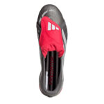adidas Predator Fold Over Tongue Turf Football Boots – Grey/Red – view 5