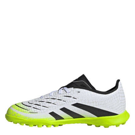 adidas Predator Junior Turf Football Boots – White/Blk/Lemon – view 2