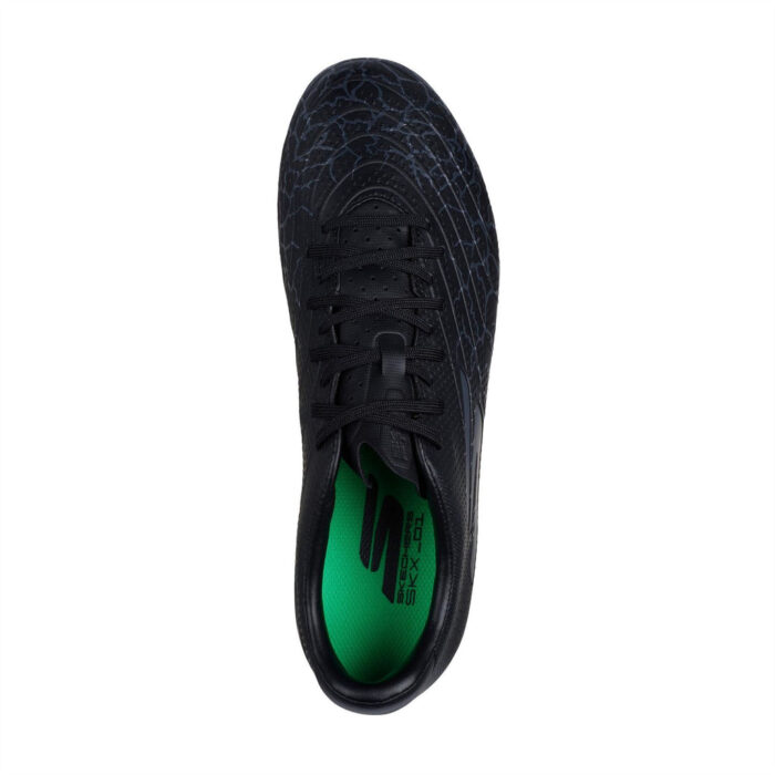 Skechers Skx_01 Gold Firm Ground Football Boots – Black/Silver – view 5