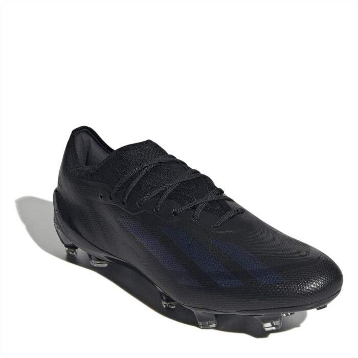 adidas X Crazyfast Firm Ground Football Boots – Black/Black – view 3