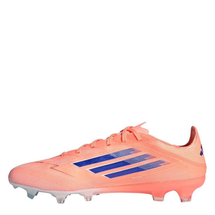 adidas F50 Firm Ground Football Boots – Orange/Blue – view 2