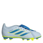 adidas Predator Fold Over Tongue Junior Firm Ground Football Boots – Blue/Yellow