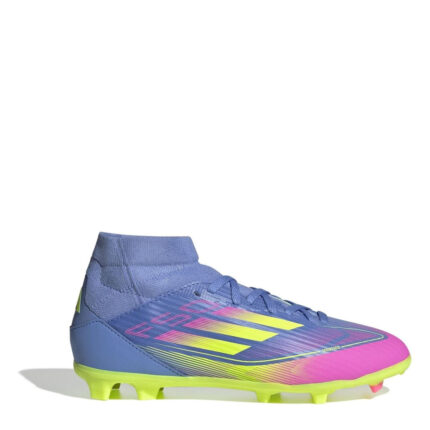 adidas F50 Junior Firm Ground Football Boots – Blue/Lemon