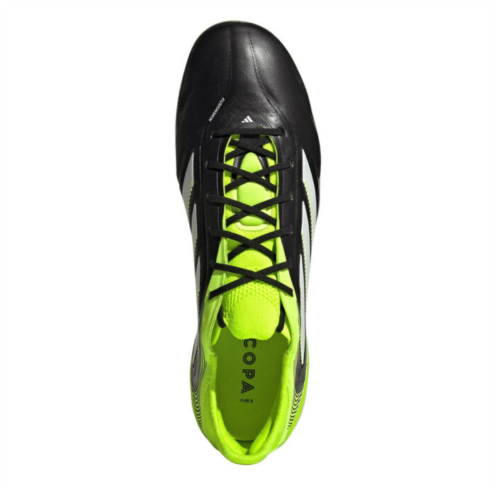 adidas Copa Pure 3 Soft Ground Football Boots – Black/Lemon – view 5