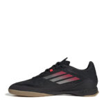 adidas F50 Indoor Football Boots – Black/Iron/Red – view 2