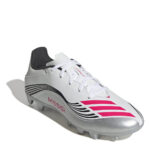 adidas F50 Messi Firm Ground Football Boots – White/Red – view 3