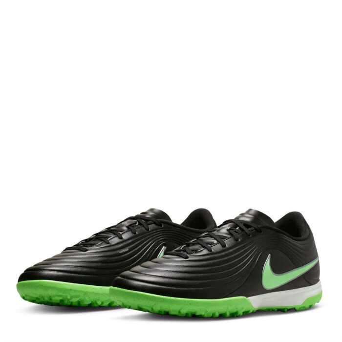 Nike Tiempo Maestro Turf Football Boots – Black/Green - Image 4