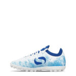 Sondico Blaze Junior Turf Football Boots – White/Blue – view 2