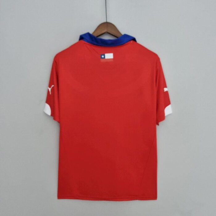 Retro Chile 2014 Home Jersey - Image 2