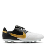 Nike Premier 3 Firm Ground Football Boots – White/Blk/Gold